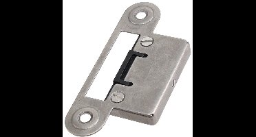 HMB Verstelbare Sluitplaat Loop 706430 Lange lip RVS