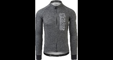 AGU Merino Fietsshirt Lange Mouwen II SIX6 Heren - Zwart - S