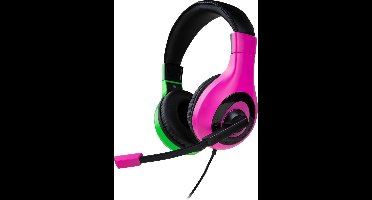 Bigben Stereo Gaming Headset V1 - Nintendo Switch - Paars/Groen