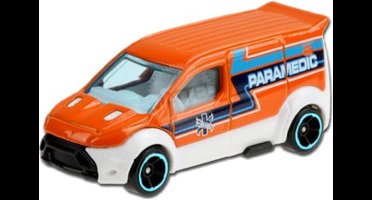 Hot Wheels Ford Transit Connect - Voertuig - 7 cm