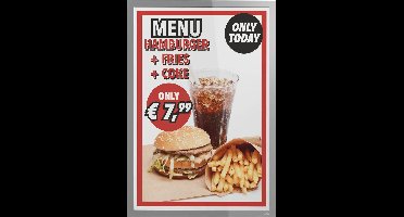 Durable - Duraframe poster A1 zilvergrijs