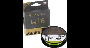 Westin W6 8-Braid Lime Punch (135m) - Maat : 0.205mm - 10.6 kilo