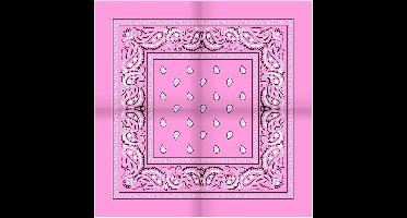 *** Boerenzakdoek Roze - Classic Zakdoek – Bandana Roze - Sport&Spel - van Heble® ***