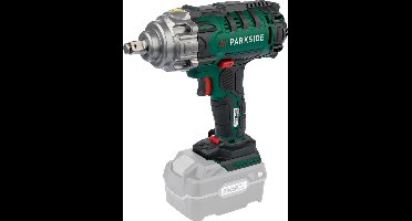 PARKSIDE Accu-motorvoertuig - Slagmoersleutel 20V 4.0AH - Zonder Accu en lader - Met Koffer - 400 Nm - Incl. 4 doppen (17, 19, 21 en 23 mm) - Slagmoersleutelset - Elektrisch - Slagschroevendraaier - Wieldoppen