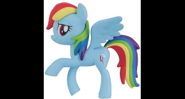 My Little Pony - speelfiguurtje Rainbow - kunststof - 6 cm - Comansi