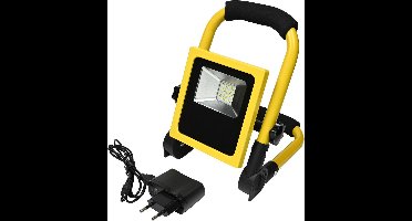 Hofftech Inklapbare en oplaadbare led-straler - 10W - 20 SMD leds - Weerbestendig - 6400k wit licht