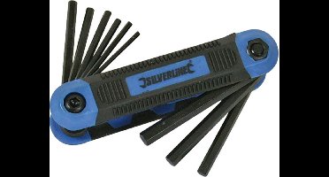 Silverline Imperiale zeskantsleutel - 5/64 t/m 1/4 - 9 delig