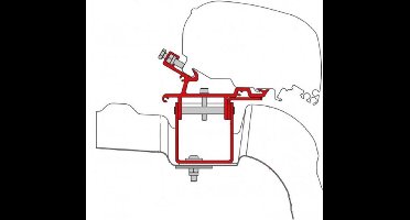 Fiamma Adapter kit VW Crafter L3H3 - voor F65s/F80s dakraam - zonder dakrail
