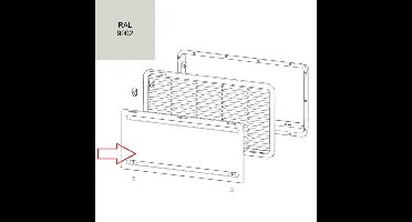 Dometic Winterafdekkap Grijs Dethleffs LS300