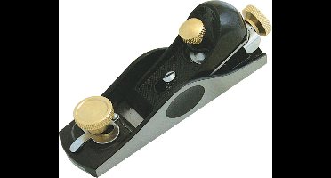 Silverline Blokschaaf - Verstelbare Mond - Messing Stelschroeven - 41 mm Blad - Fijne Afwerkingen