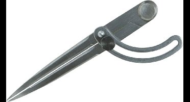 Silverline Steekpasser - met Stelboog - 195 mm Bereik