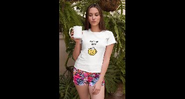 Shirt - Don’t be latte - Wurban Wear | Grappig shirt | Koffie | Unisex tshirt | Koffiezetapparaat | Koffiebonen | Wit & Zwart