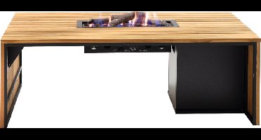 Cosibridge 140 vuurtafel - teak