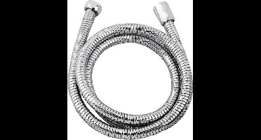 EDM Chroom RVS Doucheslang Flexo 1,75m - Roestvrij staal - Douche - Bad - Badkamer - Doucheslang - Douchebenodigdheden - Flexibel - Waterslang