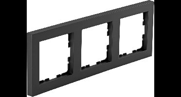 Q-Link S-Line afdekraam 3-voudig - zwart