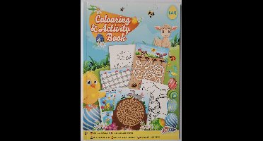 Grafix Pasen Kleur- en activiteitenboek