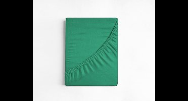 Dreamhouse Katoen Hoeslaken - 90x220 cm - Botanisch Groen - Eenpersoons