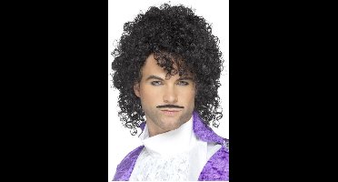 Jaren 80 popster purple rain man - verkleed set - carnaval - muzikant - heren