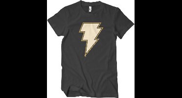 DC Comics Black Adam Heren Tshirt -4XL- Lightning Logo Zwart
