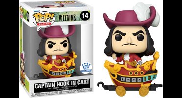 Funko Pop! Train: Disney Villains - Captain Hook in Cart Funko-Shop Exclusive