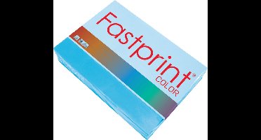 Kopieerpapier Fastprint A3 120gr azuurblauw 250vel - 5 stuks