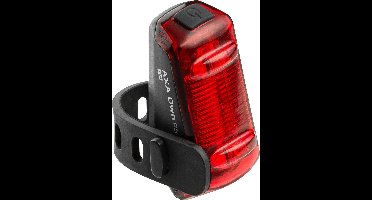 AXA Dwn Rear Brake Light Fietsverlichting – USB Oplaadbare LED Fietslampjes Achterlicht met Remlicht – Waterdicht (Spatwaterdicht) – StVZO Goedgekeurd Fietslicht