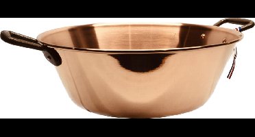 Koperen Confiturenpan 9L - Jampan 9 liter - Koperen pan 9 liter