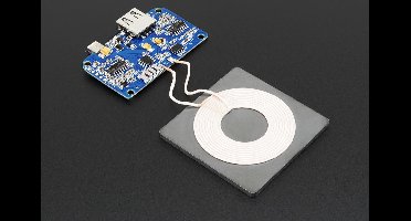 Adafruit Universal Qi Wireless Charging Transmitter - 5W opladen - 2162