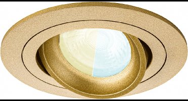 Inbouwspot Erne met Philips HUE White Ambiance - Voor binnen / woonkamer / keuken / slaapkamer - inbouw spot - Goud - rond - IP20 - GU10 - Buitendiameter: 92MM - boorgat: 80-86MM - min. Inbouwdiepte: 70MM