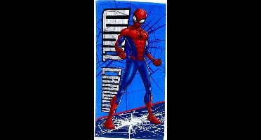 Spiderman strandlaken - 100% katoen - Spider-Man handdoek - 140 x 70 cm.