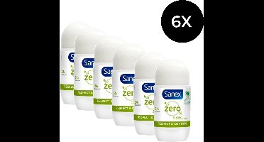 Sanex Deo - Roll-on - Zero% - Respect & Control - 6x 50ml