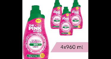 The Pink Stuff - Biologische Wasgel - 4 x 960 ml - Voordeelverpakking