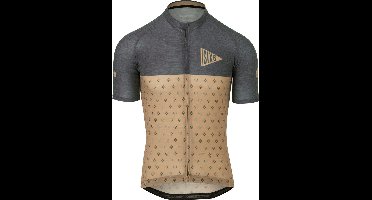 AGU Merino Fietsshirt IV SIX6 Heren - Bruin - M