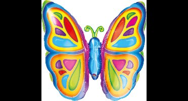 Folieballon vlinder - 63cm Anagram 1 stuk