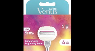 Gillette Venus Scheermesjes Comfortglide Sugarberry - 4 Navulmesjes