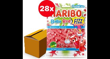 Haribo Balla Balla Red Fizz - 28 x 70gr