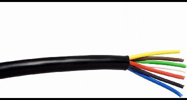 Trailerkabel - 6 x 0,6 + 1 x 1,0mm² - Per meter