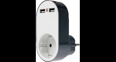 AS Schwabe as-Schwabe 18211 USB-oplader 2 x Thuis