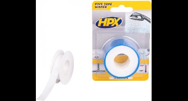 PTFE waterafdichtingstape blister (2 stuks) - wit 12mm x 12m