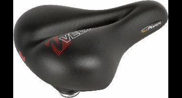 Velo Zadel Plush Gel Elasto Heren Zwart (vacuum Technology)