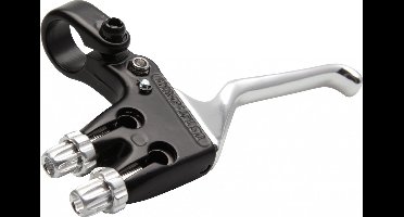 Elvedes Remgreep V-brake Rechts 3-vinger Zwart/zilver