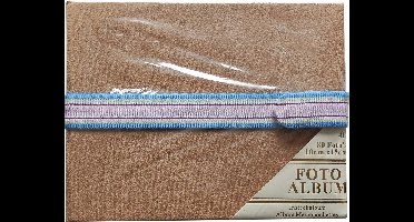 Foto album - Insteekalbum - 80 foto's - 10cm x 15cm Bruin