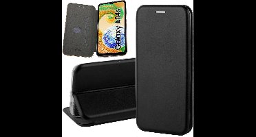 Hoesje geschikt voor Samsung Galaxy A04s / A13 5G - Book Case Kunstleer ThinShield Zwart