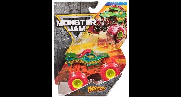 Hot Wheels Monster Jam truck Dragon - monstertruck 9 cm schaal 1:64