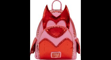 Loungefly Scarlet Witch Wanda Cosplay Mini Backpack – Marvel – LED Light‑Up – Rugzak