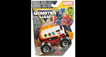 Hot Wheels Monster Jam truck Marvel Comics - monstertruck 9 cm schaal 1:64