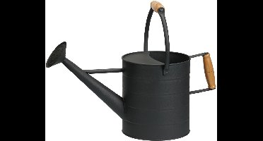 Pro Garden plantengieter Eden - metaal - antraciet - 3500 ml - 42 x 17 x 18 cm - tuin - balkon