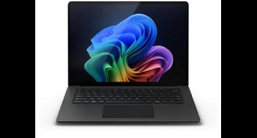 Microsoft Surface Laptop - Copilot+ PC - 15 inch HDR Touchscreen - Snapdragon X2 Elite - 16GB - 512GB - Platinum