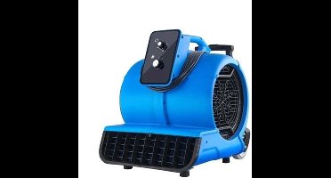 Elektrische Luchtblazer - Air Duster - Perslucht - Vloerblazer - 13.3kg - 1350 RPM - Droog - Koelen - 3 Instelbare Snelheden - Timer - Draagbare Handgreep - Oranje