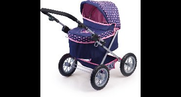 Bayer Design - Poppenwagen Trendy - Blauw en Roze